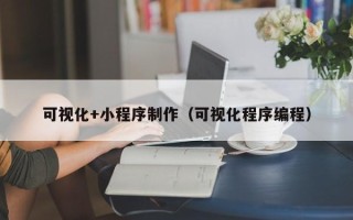 海东可视化+小程序制作（可视化程序编程）